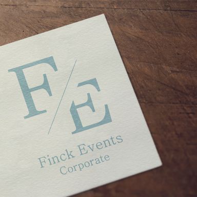 Finck Events - Branding - Logo design