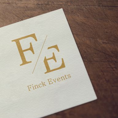 Finck Events - Branding - Logo design